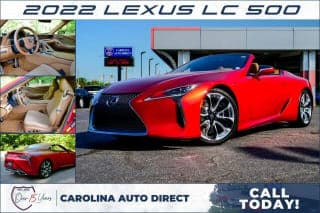 Lexus 2022 LC 500 Convertible