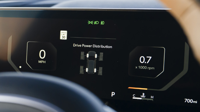 2025 Kia Sorento Speedmeter (Efficiency)