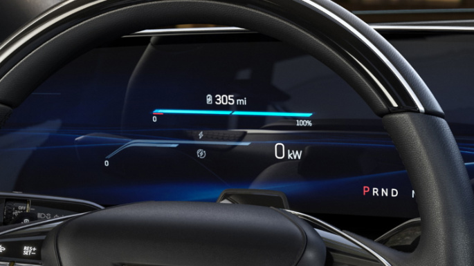 2024 Cadillac Lyriq Speedmeter (Efficiency)