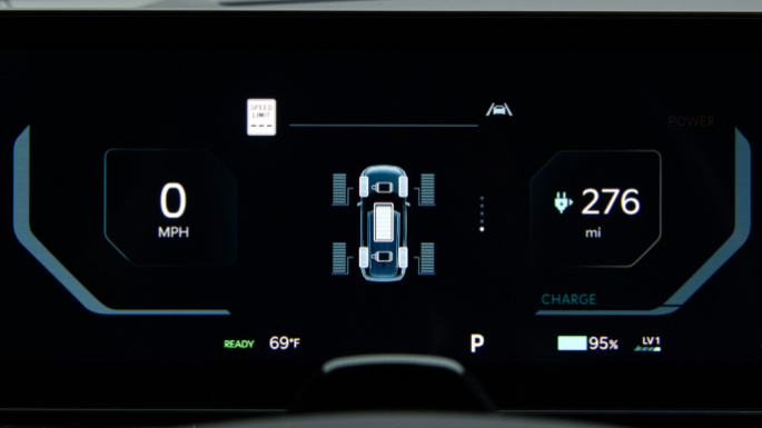 2024 Kia EV9 Speedmeter (Efficiency)