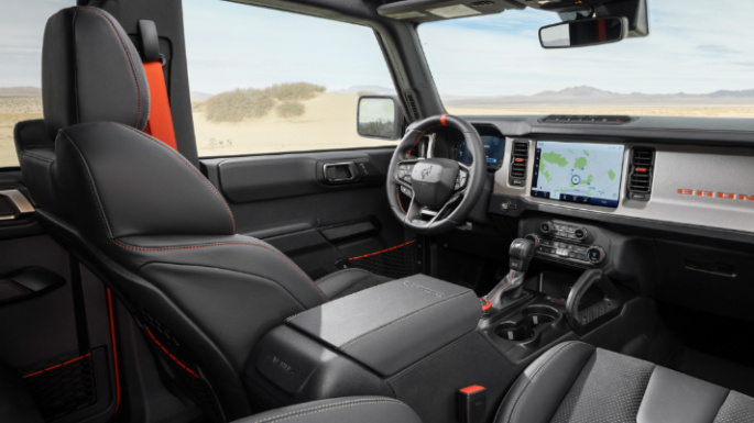 2024 Ford Bronco Raptor Interior