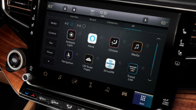 2024 Jeep Grand Wagoneer Infotainment (Tech)