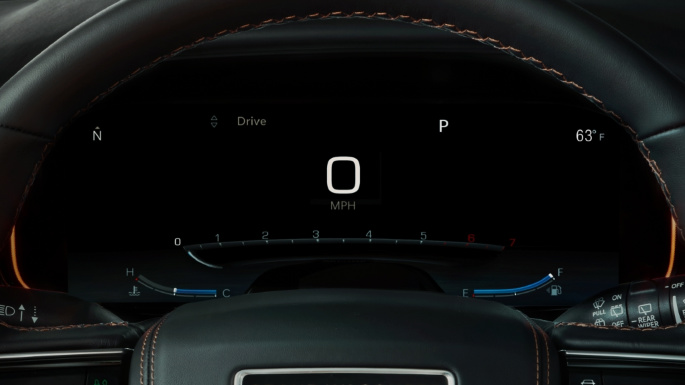 2024 Jeep Grand Wagoneer Speedmeter (Efficiency)