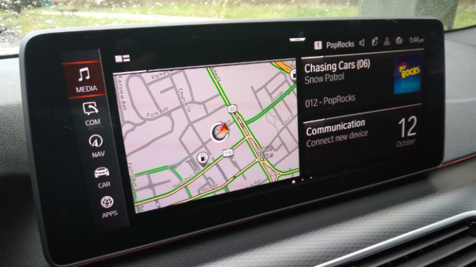 2021 BMW 5 Series Test Drive Review techLevelImage