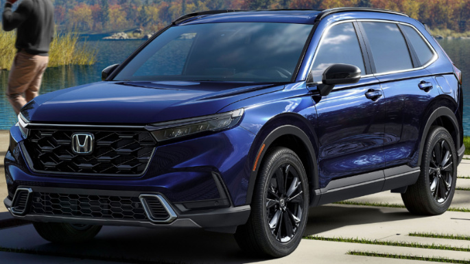 Honda CR-V Canyon River Blue Metallic