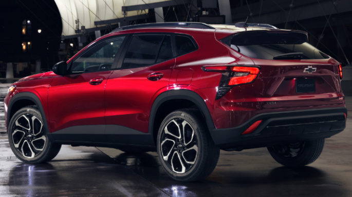 2024 Chevrolet Trax Back Right Side (Overview)
