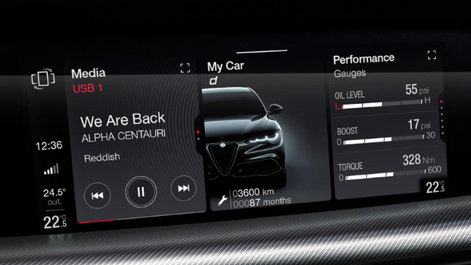 2024 Alfa Romeo Giulia Infotainment (Tech)