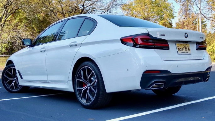 2021 BMW 5 Series Test Drive Review costEffectivenessImage