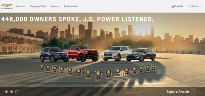 Chevrolet JD Power