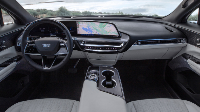 2024 Cadillac Lyriq Dashboard and Seats (Safety)