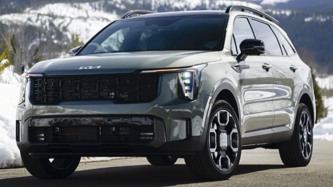 2025 Kia Sorento Front Left Side (Styling)