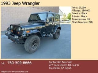 Jeep 1993 Wrangler