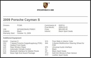 Porsche 2009 Cayman